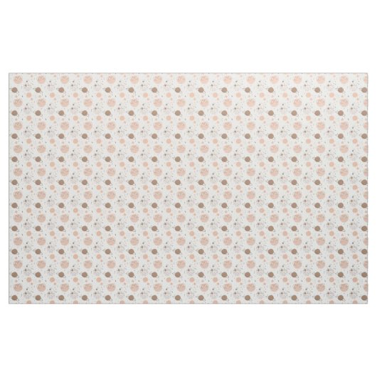 Cute Doodle Planet Pattern Stof (Yard (91,4 cm))