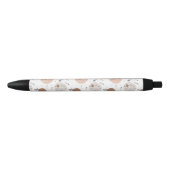 Cute Doodle Planet Pattern Zwarte Inkt Pen (Voorkant)