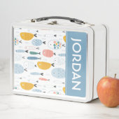 Cute Doodle School of Fish Pattern (In situ)