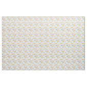 Cute Doodle School of Fish Pattern Stof (Yard (91,4 cm))