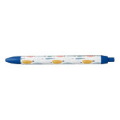 Cute Doodle School of Fish Pattern Zwarte Inkt Pen (Voorkant)