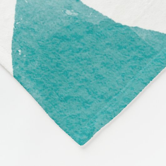 Cute Doodle Submarine | Onderzoek Fleece Deken (Hoek)