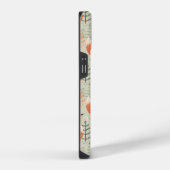 Cute Doodle Vos Bos Patroon iPhone Hoesje (Rechterkant)