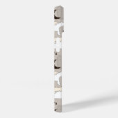 Cute Doodle Woodland Beer Pattern Case-Mate iPhone Case (Achterkant / Rechts)