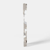 Cute Doodle Woodland Beer Pattern iPhone Hoesje (Linkerkant)