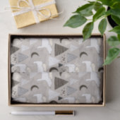 Cute Doodle Woodland Beer Pattern Tissuepapier (Geschenk)