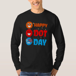 Cute Dot Pattern Smile September National Happy Do T-shirt
