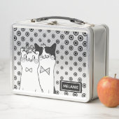 Cute Dotty Cats in Love Personated (In situ)