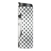 Cute Dotty Cats in Love Personated Thermosbeker (Geroteerd rechts)