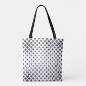 Cute Dotty Cats in Love Personated Tote Bag (Achterkant)