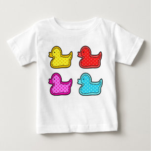 Cute Dotty Colorful Ducks