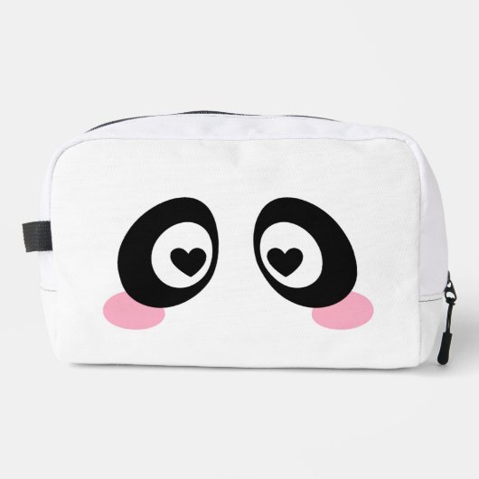 Cute Double-Sided Emoji Toiletry Bag Toilettasje (Voorkant)