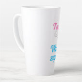 Cute Doula Superheld Latte Mok (Linkerhoek)