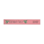 Cute Draak Verjaardagsfeestje Roze (Individueel)