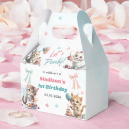 Cute Dragon 1st Birthday Party Bedankdoosjes