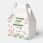 Cute Dragon 1st Birthday Party Bedankdoosjes (Voorkant Zijde)