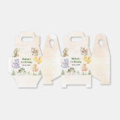 Cute Dragon 1st Birthday Party Bedankdoosjes (Uitgevouwen)