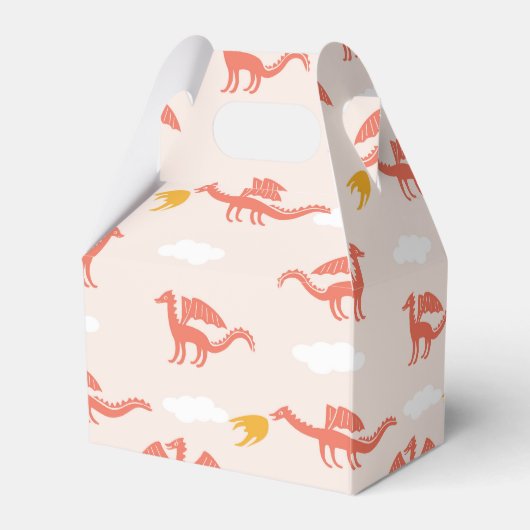 Cute Dragon Bedankdoosjes (Voorkant Zijde)