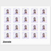 Cute Dragon Eend Kapitein Sticker (Vel)