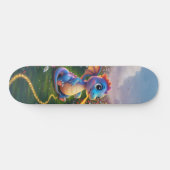 Cute Dragon Persoonlijk Skateboard (Horizontaal)