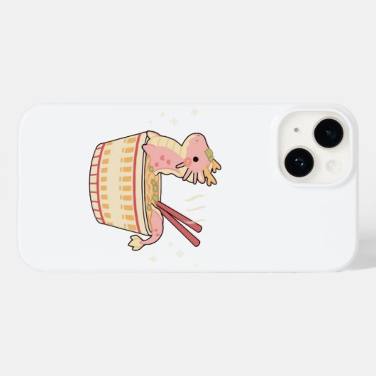 Cute Dragon Ramen Hoesje-Mate iPhone Case (Achterkant (horizontaal))