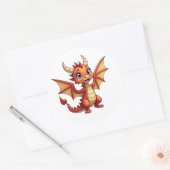 Cute Dragon Sticker for Every Occasion (Envelop)