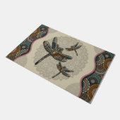Cute Dragonflies Custom Welkomstmodel Deurmat (Schuin)