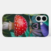 Cute Dragonflies on a Mushroom - Case-Mate iPhone Case (Achterkant (horizontaal))