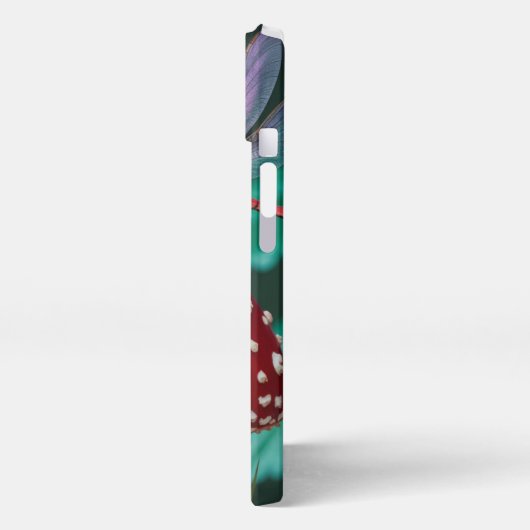 Cute Dragonflies on a Mushroom -  iPhone Hoesje (Linkerkant)