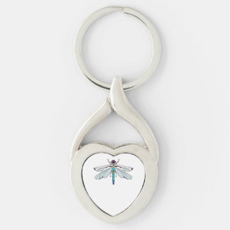 Cute Dragonflies T-Shirt Sleutelhanger