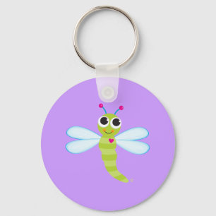 Cute Dragonfly Sleutelhanger