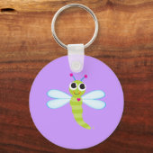 Cute Dragonfly Sleutelhanger (Voorkant)
