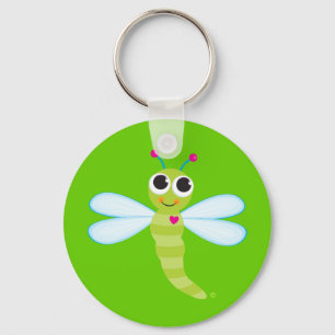 Cute Dragonfly Sleutelhanger