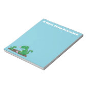 Cute dragons roasting marshmallows cartoon notitieblok (Linkerzijde)