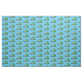 Cute dragons roasting marshmallows cartoon stof (Fat Quarter)