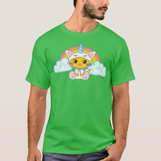 Cute dream kitten unicorn Triblend T-shirt