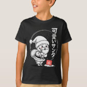 Cute Dreaming Kawaii Santa Claus  T-shirt (Voorkant)