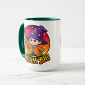 Cute Droom Groot Tovenaar Koffiemok Mok (Voorkant links)