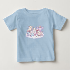Cute Droomvogelgezin T-shirt voor Kinderen