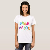 Cute Drum Major Toon T-shirt (Voorkant volledig)