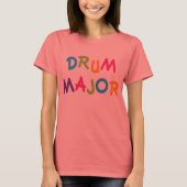 Cute Drum Major Toon T-shirt (Voorkant)