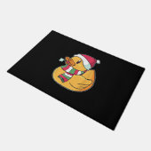 Cute Dub Duck Kerstmis Deurmat (Schuin)