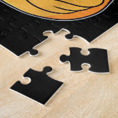 Cute Dub Duck Kerstmis Legpuzzel (Zijkant)