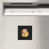 Cute Dub Duck Kerstmis Magneet (Insitu (Vaatwasser))