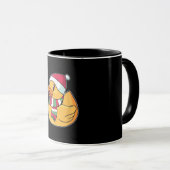 Cute Dub Duck Kerstmis Mok (Voorkant rechts)