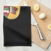 Cute Dub Duck Kerstmis Theedoek (Quarter Fold)