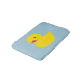 Cute Duck Baby Blue Badmat (Gekanteld)