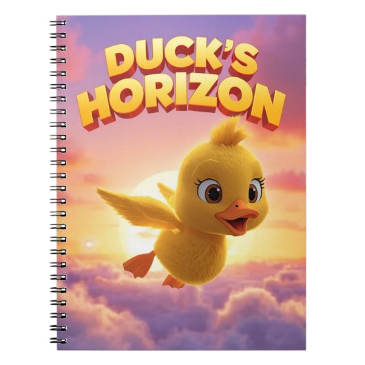 Cute Duck Back to School Notitieboek 🐥 | Leuk voo (Voorkant)