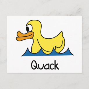 Cute Duck Briefkaart