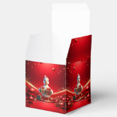 Cute Duck Christmas Holiday Favor Box Bedankdoosjes (Geopend)